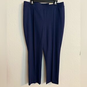 Chico's Luxe Mini Dot Julienne Pant Fashion Midnight